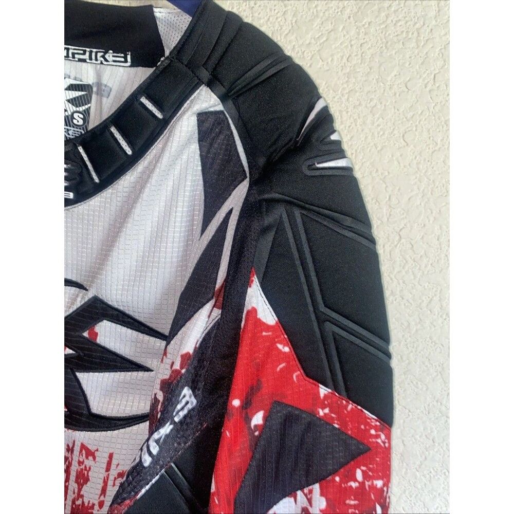 Empire Contact TT Padded Paintball Jersey Blood Red S Men Breathable Motorcycle View 6